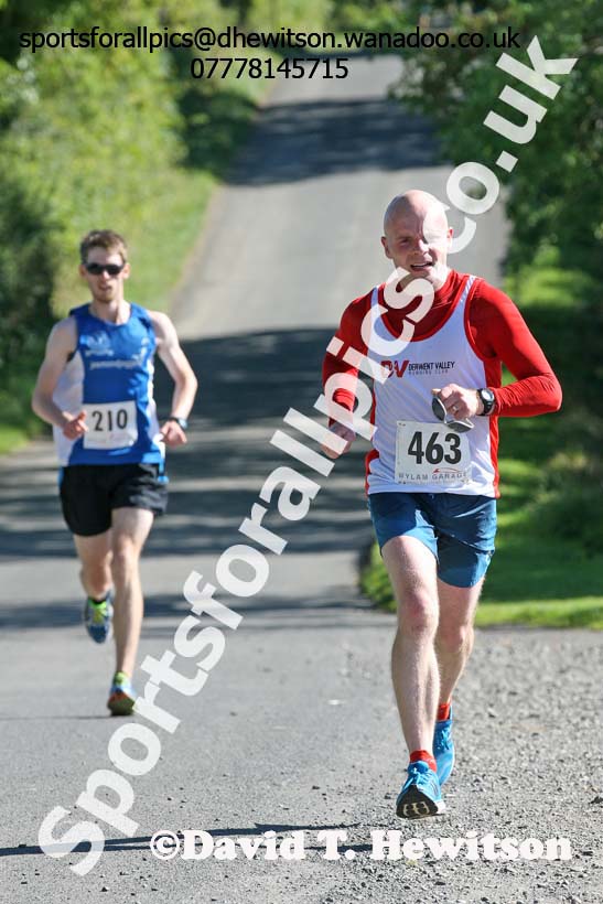 John Taylor (Derwant Valley RC), Tynedale Jelly Tea 10 Mile Road Race, Hexham. Photo: David T. Hewitson/Sports for All Pics